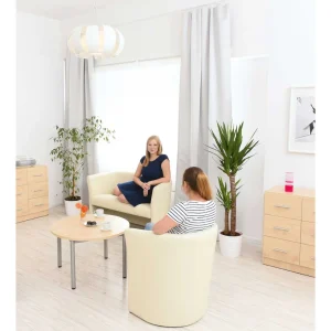 2 seater Tub Sofa - Beige