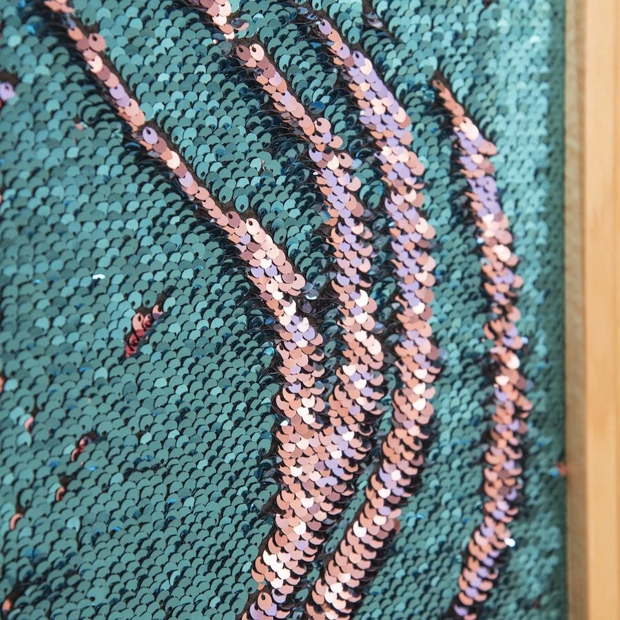 Mark Making Sequin Long Board Aqua - Image 4