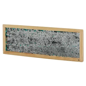 Mark Making Sequin Long Board Silver
